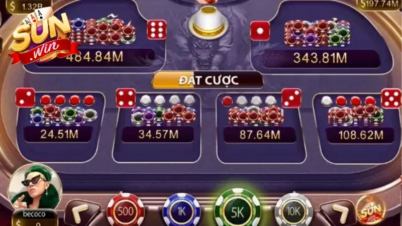 Luật chơi xóc đĩa phong cách tứ linh tại Sunwin chi tiết nhất